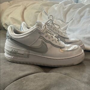 Nike Air Force 1 in White and Gray